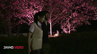 Sultry JAV stunner blows hard then gets fucked roughly with pure passion