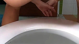 Pissing in Deep Squat