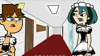Total Drama Harem - Part 11 - Dominant Footjob by Loveskysan