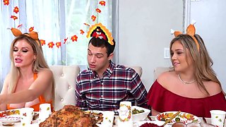 He fucks his girlfriend & mother-in-law on Thanksgiving