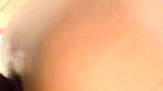 Submissive Anal Slut in Red Fishnet Chained Down and Punished with Anal Fingering and Good Fuck