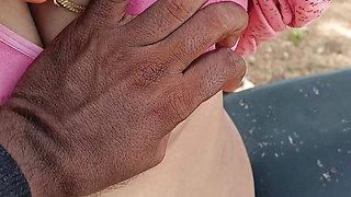 office staff enjoying outdoor romance and fuck with manager part 2