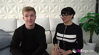 Mommy Damaris has come to teach a young guy how to fuck