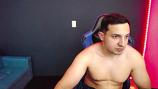 My friend's girlfriend comes home