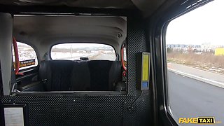 Faux cab tina queen gets her Wet Pussy slammed by a big taxi drivers cock