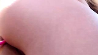Amateur blonde teen blowjob and fucking in the bathroom