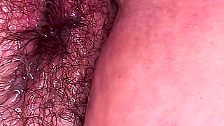 Anal Sex with Stepmom - Close-up Camera Captures Her Orgasm and Squirting Piss