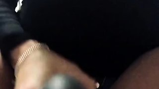 Solo ladyboy masturbation