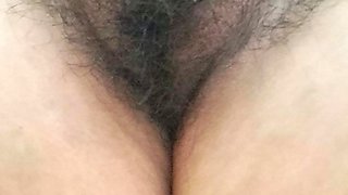 Mature MILF Has a Fat Hairy Pussy