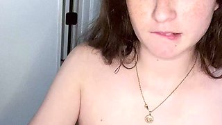 SMALL TIT BRUNETTE TATTOOED TEEN GIRLFRIEND CAUGHT IN SHOWER