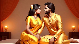 Hot Indian Desi Bhabhi Love Massage - Full Uncut Sensual Massage & Deep Romance