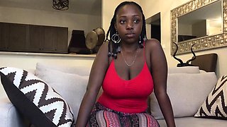 Huge boobs African amateur fake casting