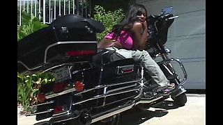 She Chubby Black Wants a White Cock to Fuck.