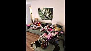 Two Hot Beautiful Amazingly Sexy Girls Do a Try on Haul for Daring Lingerie and Short Skirts