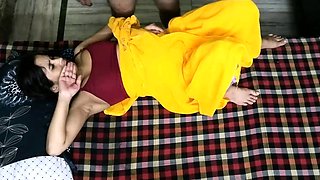 Beautiful Indian Housewife Enjoying Rough Romantic Sex