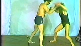 Mixed and FvF wrestling