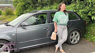 Car Park Public Pee Desperation - Omorashi