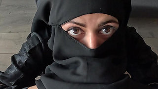 Cumshot on My Niqab Mia Niqab