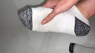 Foot Oil Massage in Ankle Socks