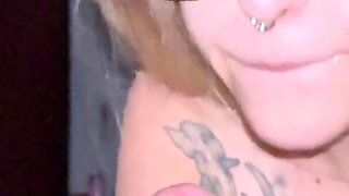 My Friend Came Over to Study, but She Really Came to Give Me a Blowjob