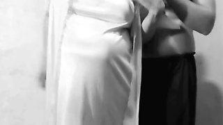 Desi Indian Wife Rupali Gangbang by Hubby's Friends - Big Boobs, Doggy Style & Hijab Sex