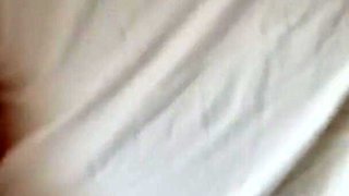 Real Amateur Homemade Bedside Blowjob: Cum on Face & Swallow