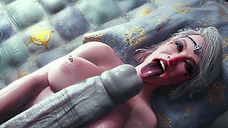 3D Futa Anal Cumshot - Animation Futanari MILF cartoon sex