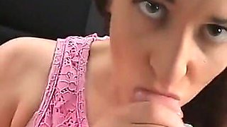 Swallowing Cum in the Car