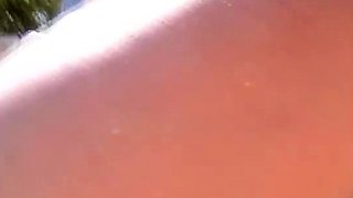 StrapOn Lesbian with big boobs fucks her blonde sexy GF