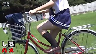 Uncensored Beautiful woman in uniform gets fucked in the toilet