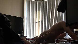 Young busty Asian wants to suck cock and have sex first thing in the morning