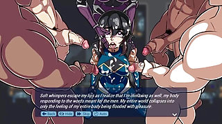 STUCK ON THE WALL READY TO GIVE HER PUSSY TO ALL THE GUYS