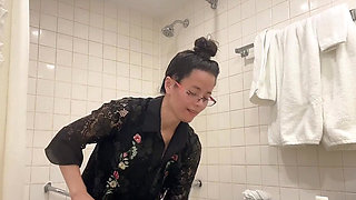 In the Bathroom Subcribe Me for Watch More
