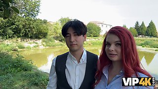 Watch Miss Olivia's BF watch her tease and ride in public while her cuckold BF watches in envy
