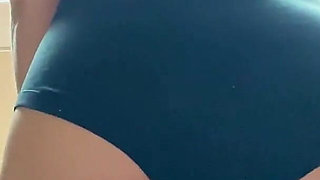 Farting in Black Panties