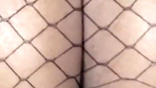 Slow Motion Husband Is Delighted to See His Wife with the Big Ass Dressed Like This