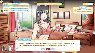 Does She Only Has Panties And Bra? - Yoshima Hentai Simulator - 18 Years