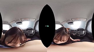 Alice Kisaki - 74 Minutes Of Wild Car Sex In The Parking Lot Before Her Boyfriend Gets Back