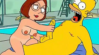 Griffins and Simpsons cheating whores