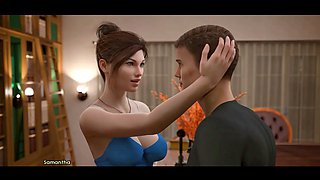 3d animated, technician, lusting