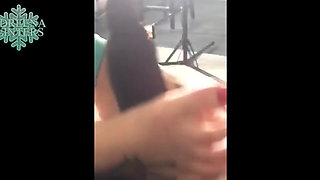 Watch my cuck massage and kiss my feet before giving my black king