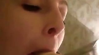 Independent Teen brunette girl toying pussy outdoor