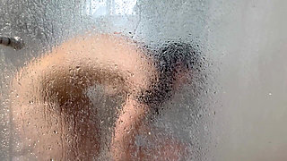 Latina Woman Bathing That Ends with a Strong Wet Orgasm