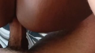 POV Horny Amateur Fat Ass Standing Doggy Fuck