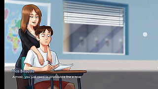 Student fuck teacher in classroom