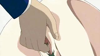 Flirty hentai honeys getting slits fingered and fucked by a