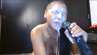 BBC Explodes Cum on My Pretty Face