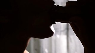 Fucked a busty teen beauty, POV blowjob with cum in mouth