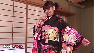 Intense Japanese Kimono Woman Fucked Hard And Creampied Thoroughly