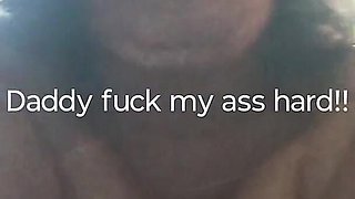 Daddy Your so Damn Big in My Asshole Cumming Thick
